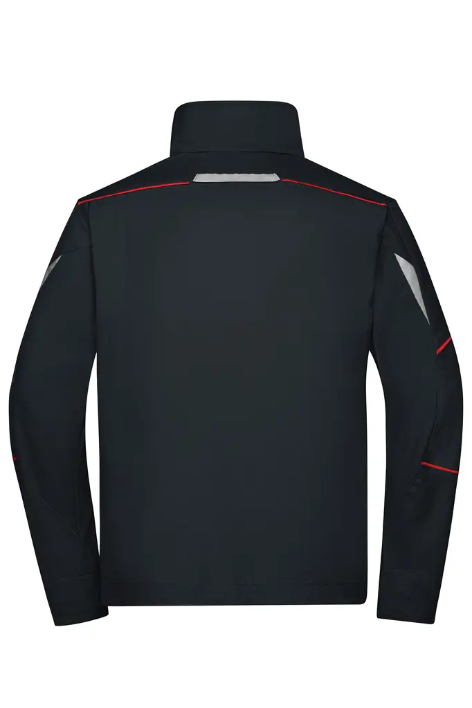 Radna jakna JN849 carbon/red XS-7