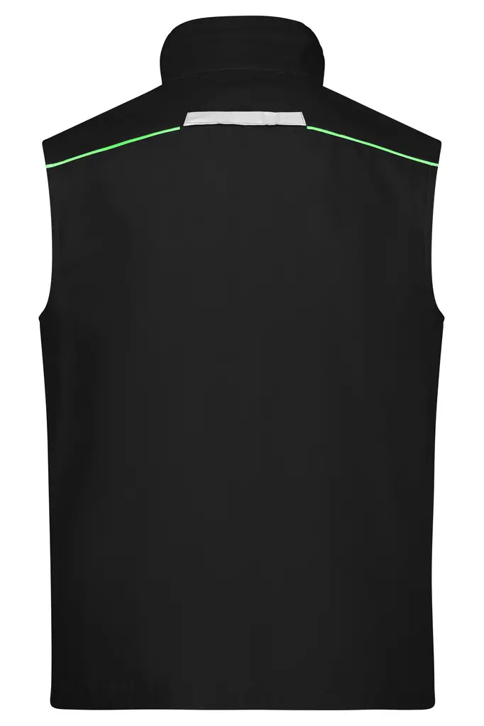 Radni prsluk JN850 black/lime-green XS-3