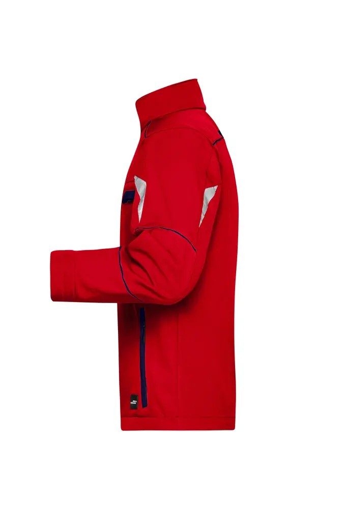 Radna softshell jakna JN851 red/navy XS-1