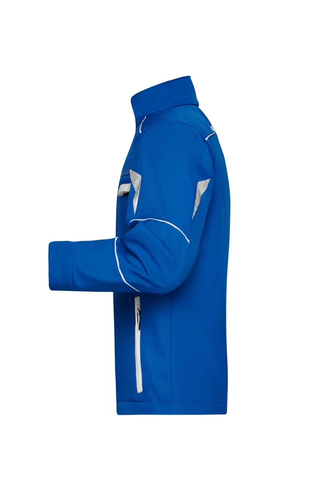 Radna softshell jakna JN851 royal/white XS-4