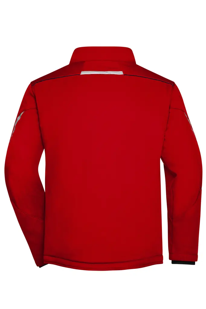 Radna softshell jakna JN853 red/navy XS-6