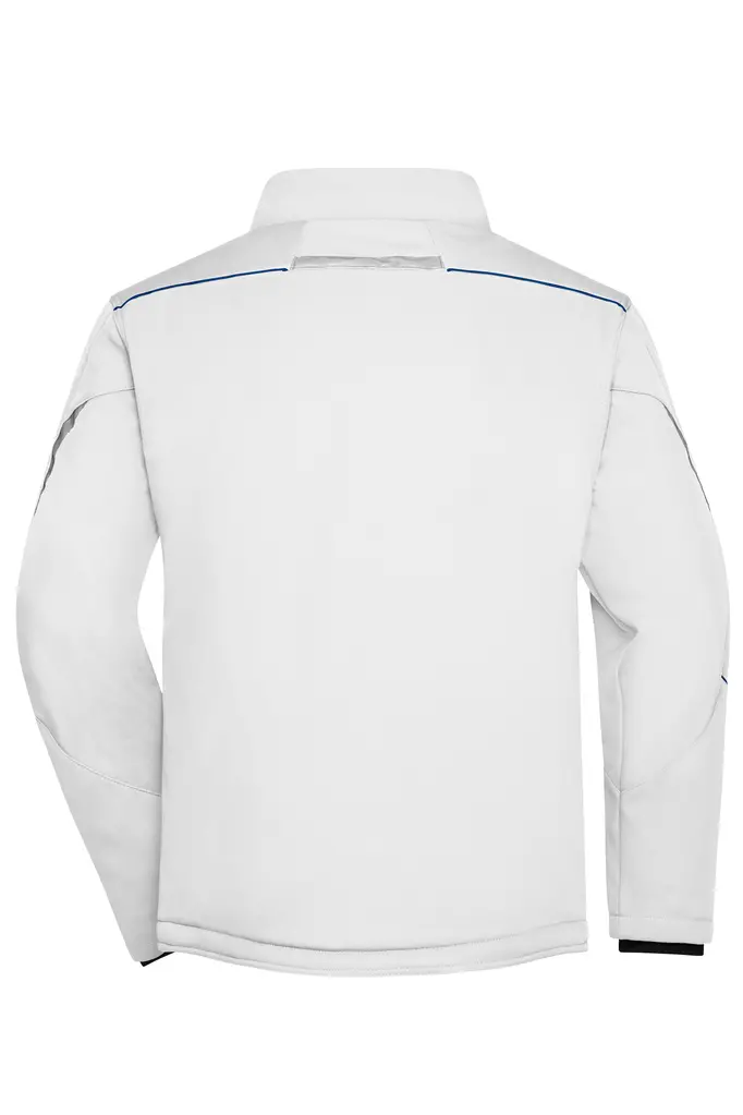 Radna softshell jakna JN853 white/royal XS-6
