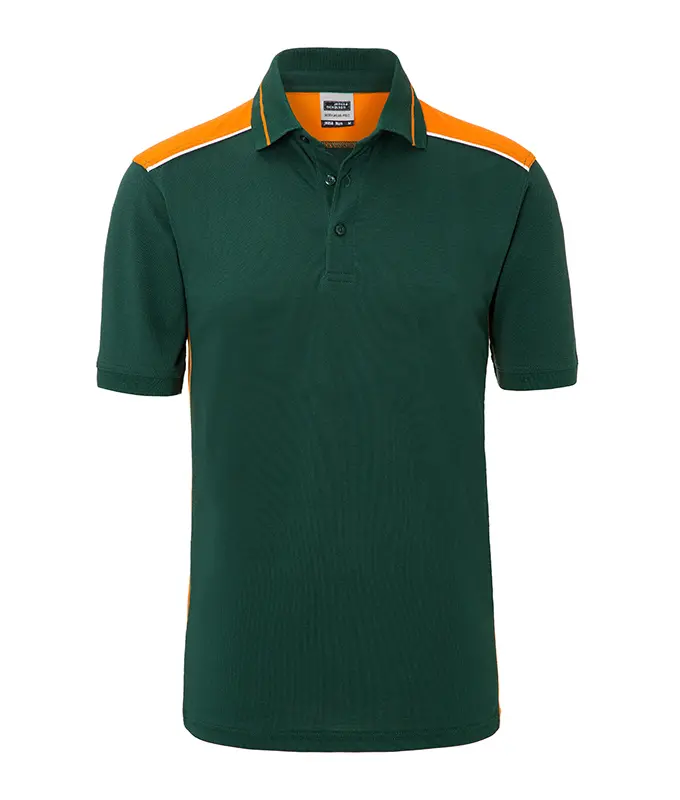 Radna polo majica JN858 dark-green/orange XS-0