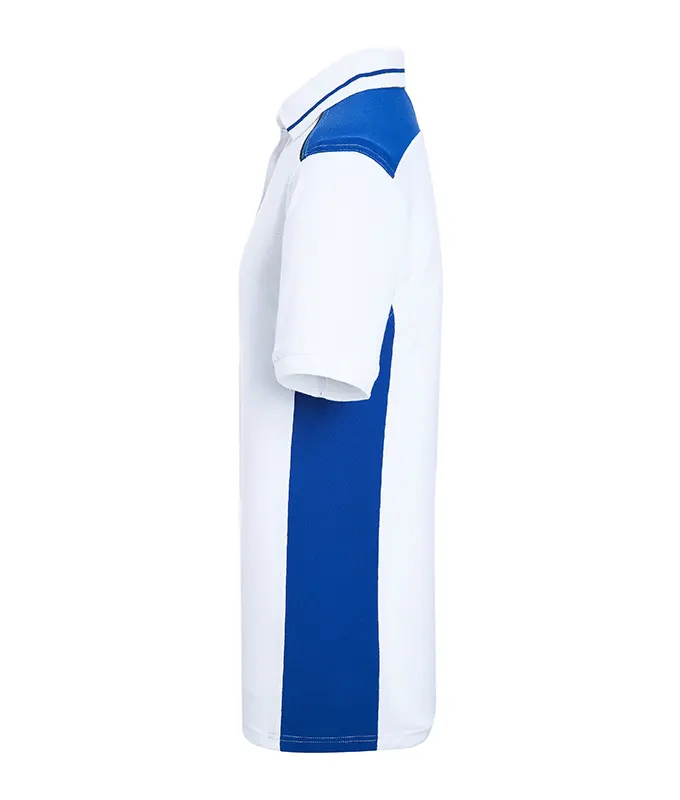 Radna polo majica JN858 white/royal XS-7