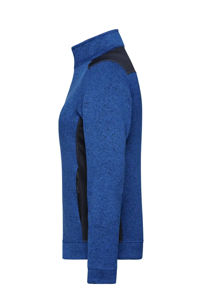 Radni flis ženski JN861 royal-melange/navy XS-4