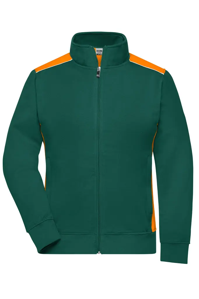 Ženska jakna JN869 dark-green/orange XS-0
