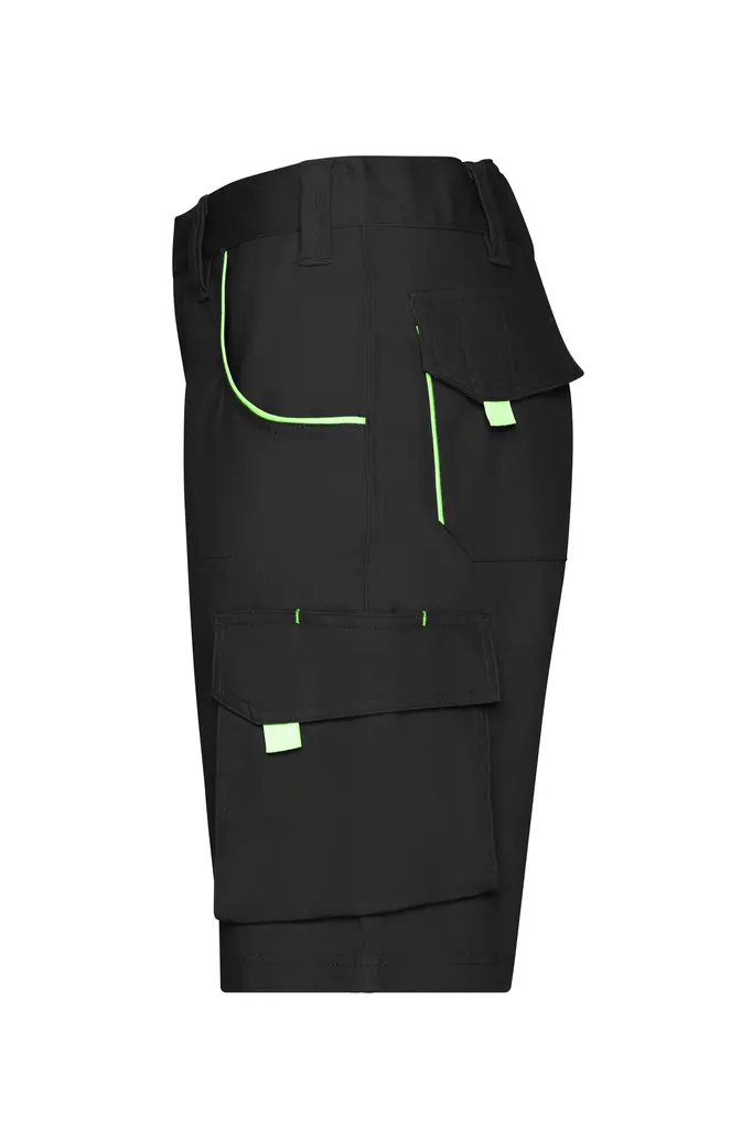 Radne bermude JN872 black/lime-green 42-4