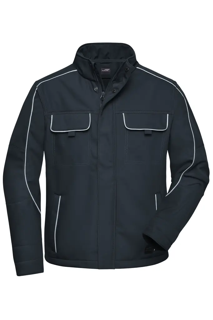 Radna softshell jakna JN884 carbon XS-0
