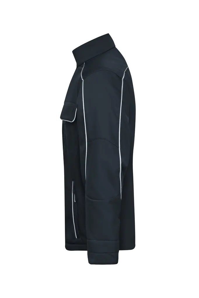Radna softshell jakna JN884 carbon XS-4