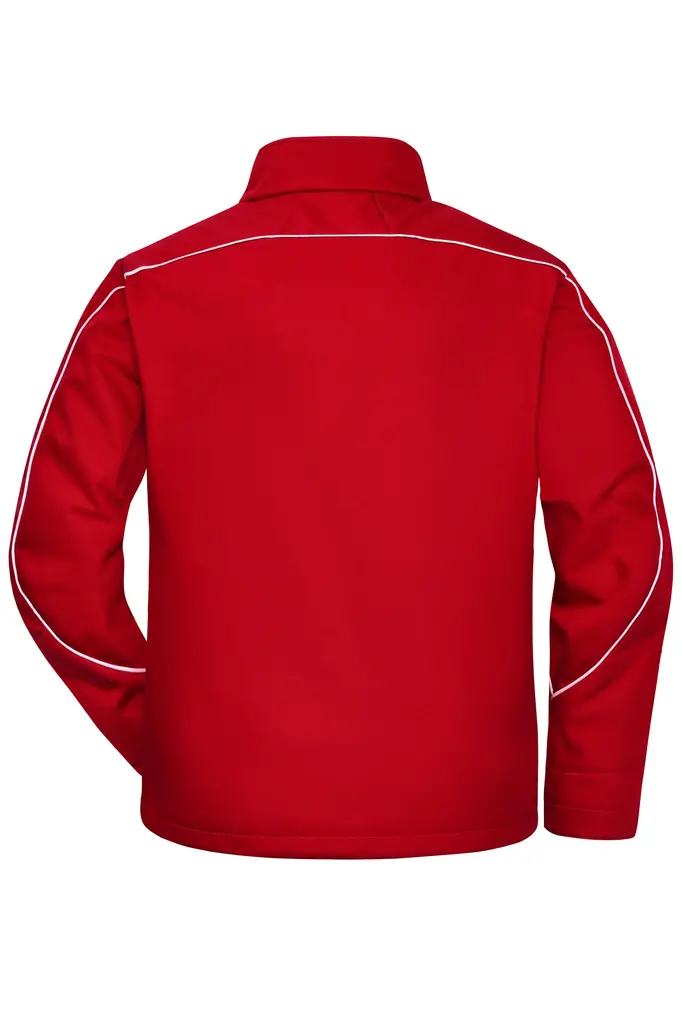 Radna softshell jakna JN884 red XS-6