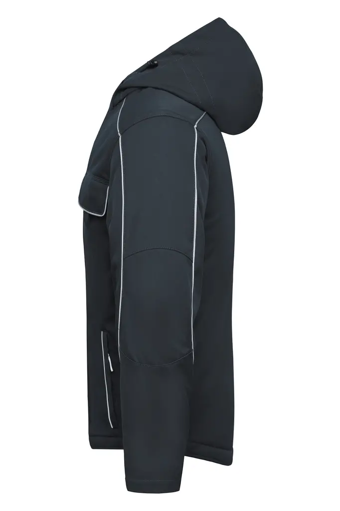 Radna softshell jakna JN886 carbon XS-4