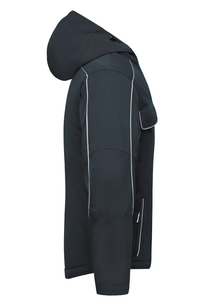 Radna softshell jakna JN886 carbon XS-5
