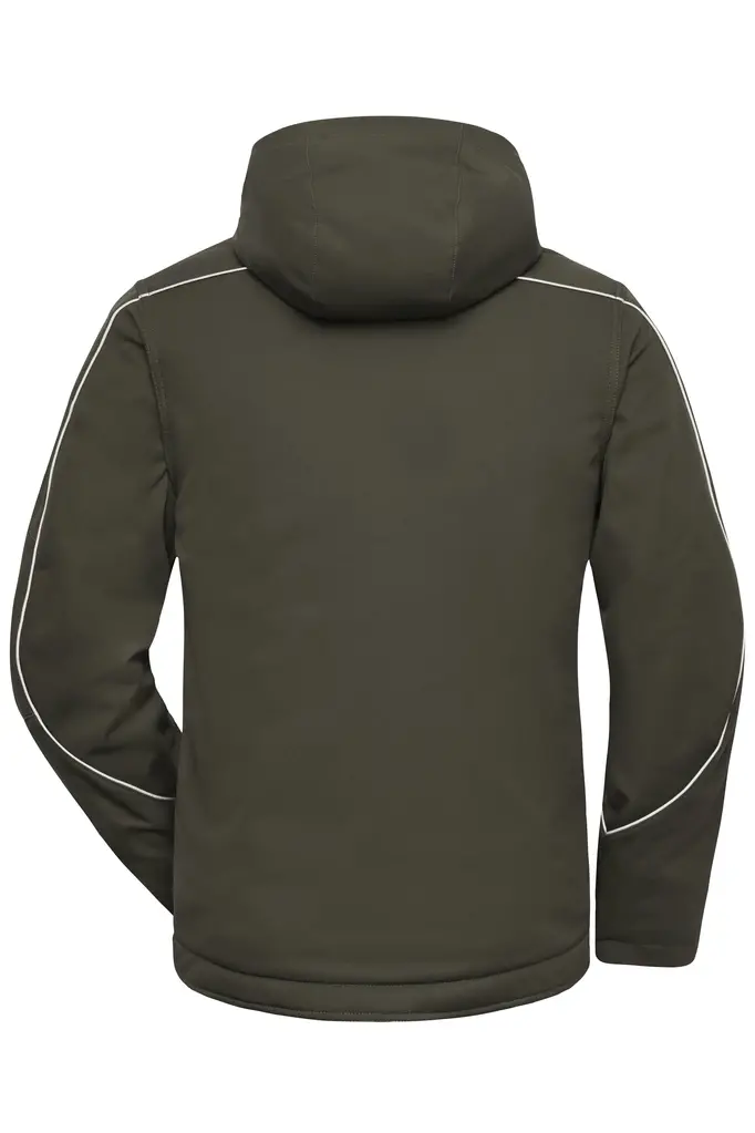 Radna softshell jakna JN886 olive XS-3
