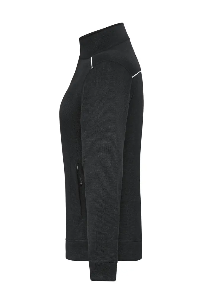 Radni flis ženski JN897 black/black XS-4