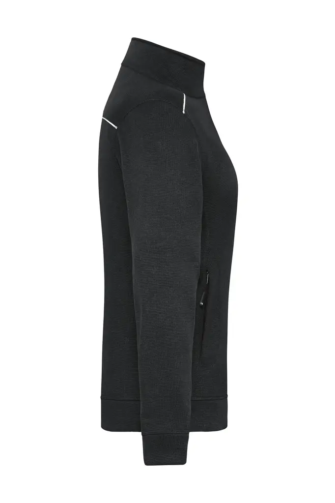 Radni flis ženski JN897 black/black XS-5