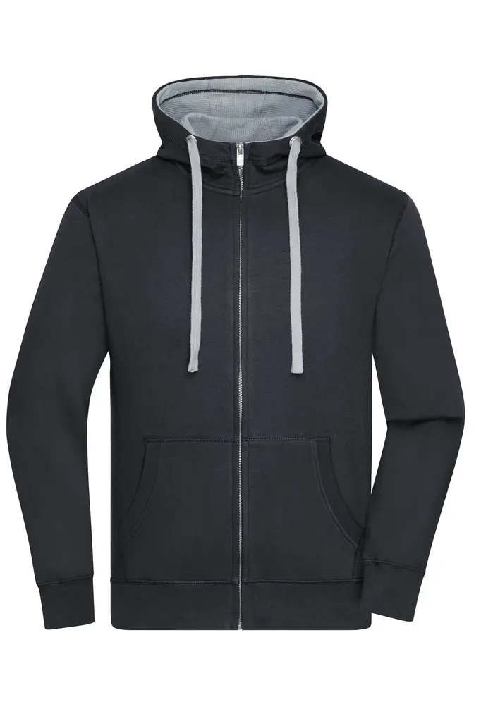 Muška hudica JN963 black/grey-heather S-0