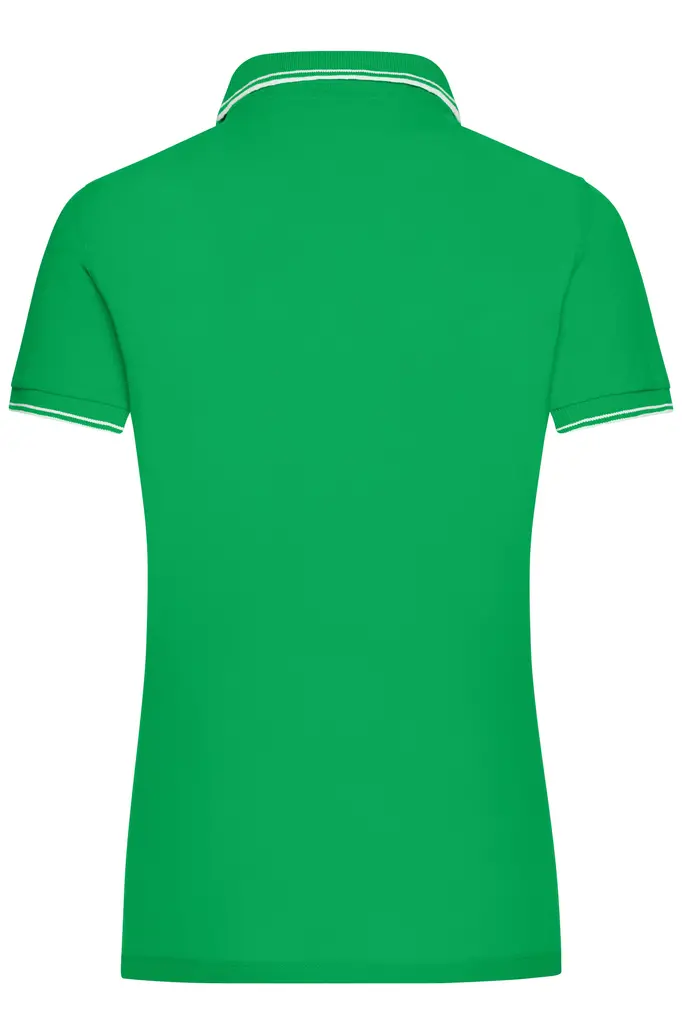 Ženska polo majica JN985 fern-green/white S-7