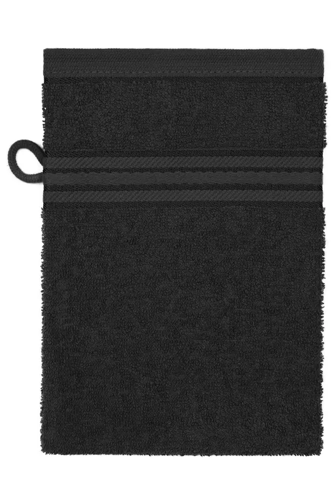 Frotirna rukavica MB425 black one size-0