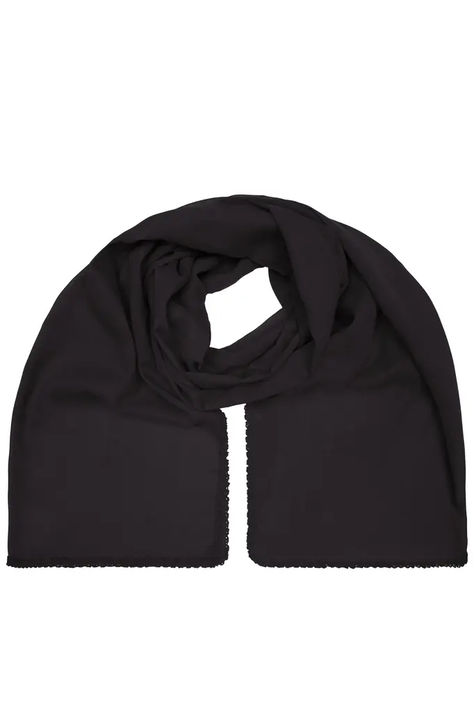 Šal MB6404 black one size-0