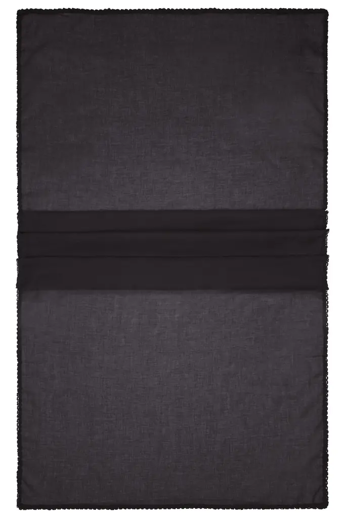 Šal MB6404 black one size-1