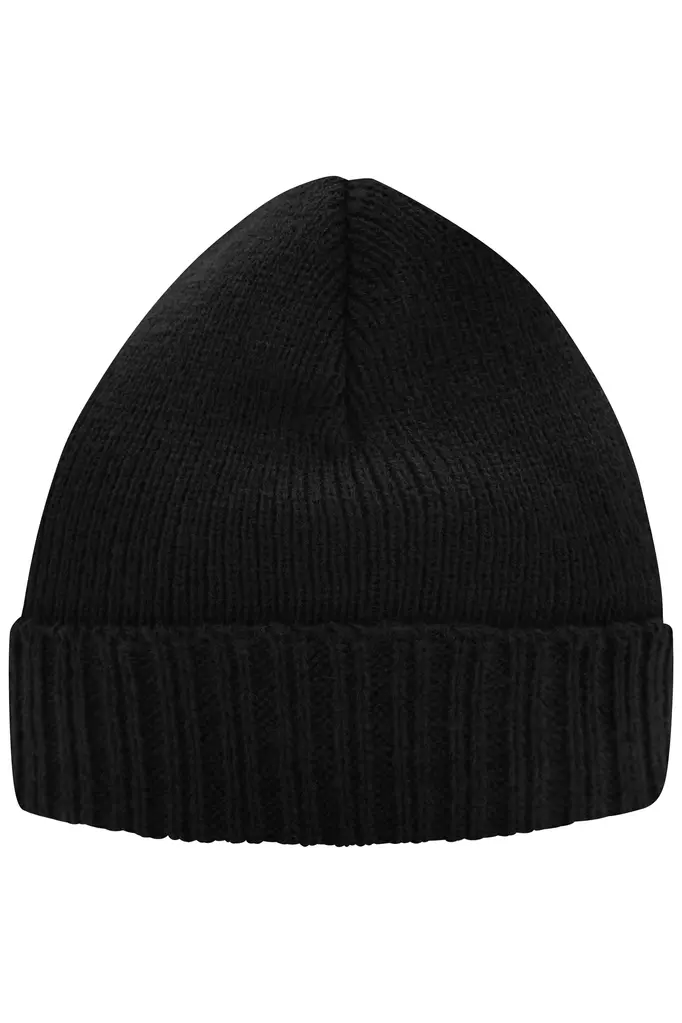 Pletena kapa MB7111 black one size-3