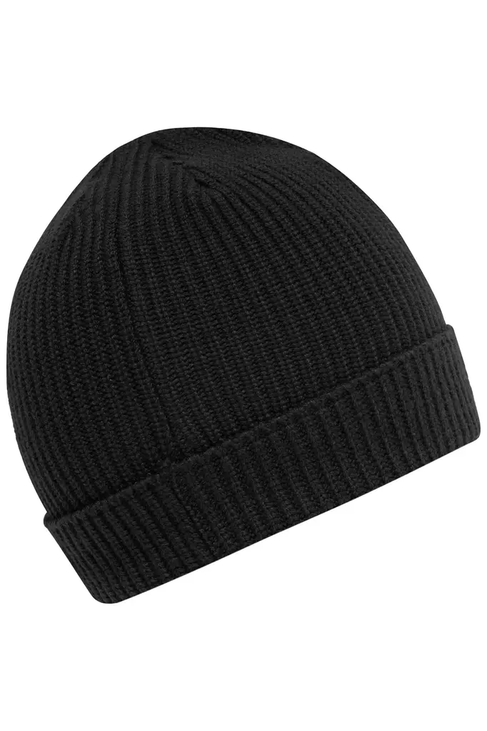 Pletena kapa MB7137 black one size-2
