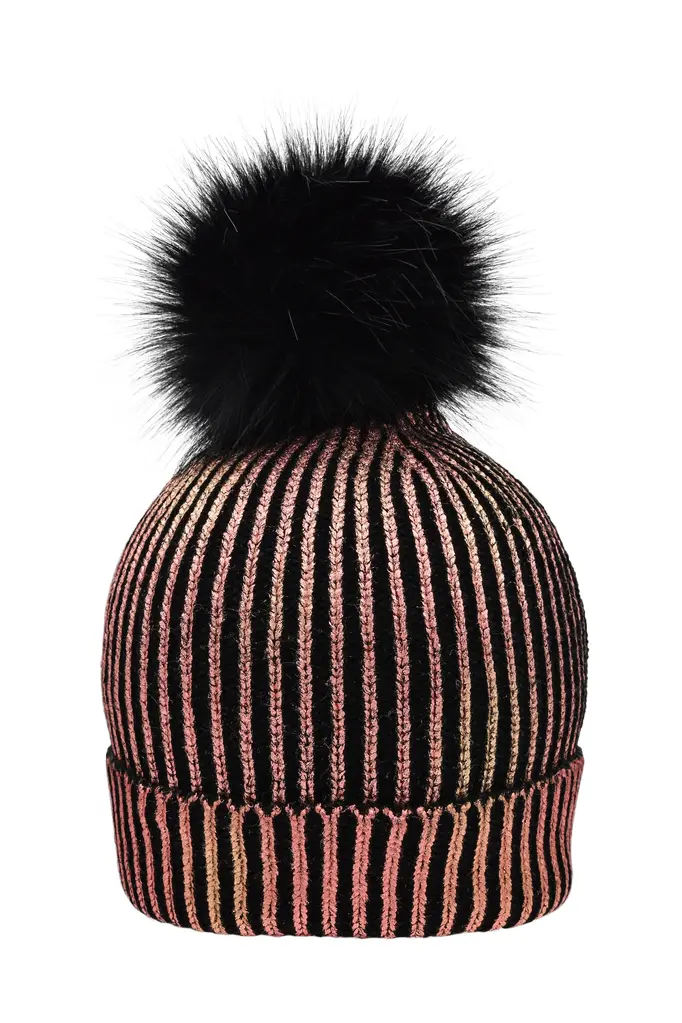 Zimska kapa MB7143 bronze/black one size-0