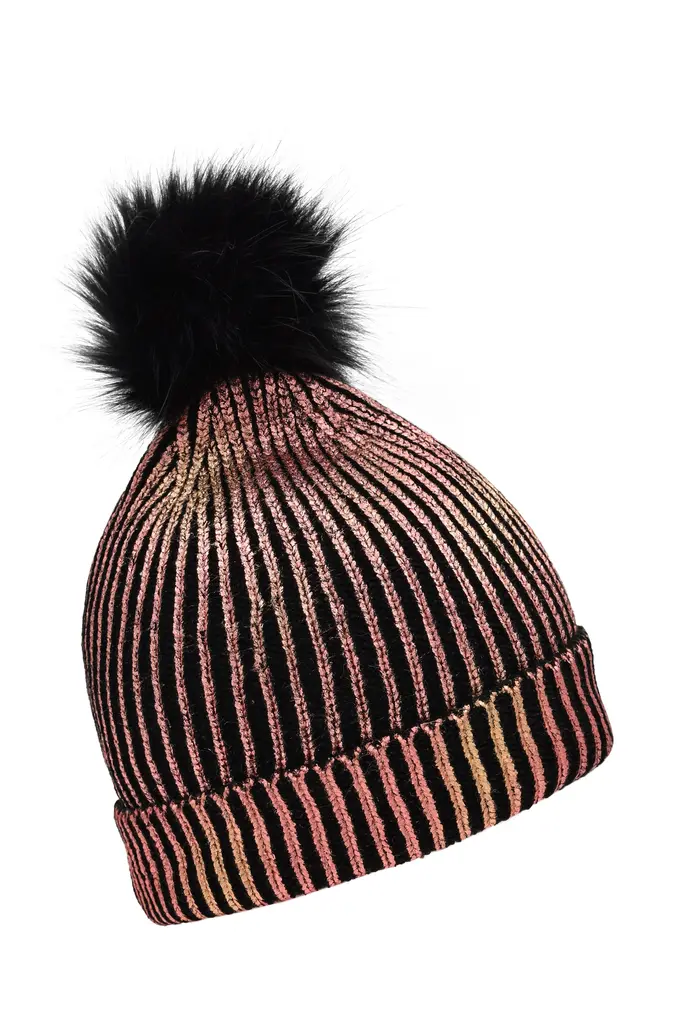 Zimska kapa MB7143 bronze/black one size-2