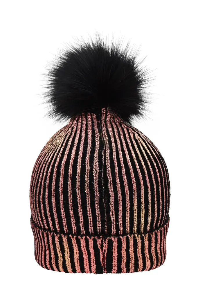Zimska kapa MB7143 bronze/black one size-3