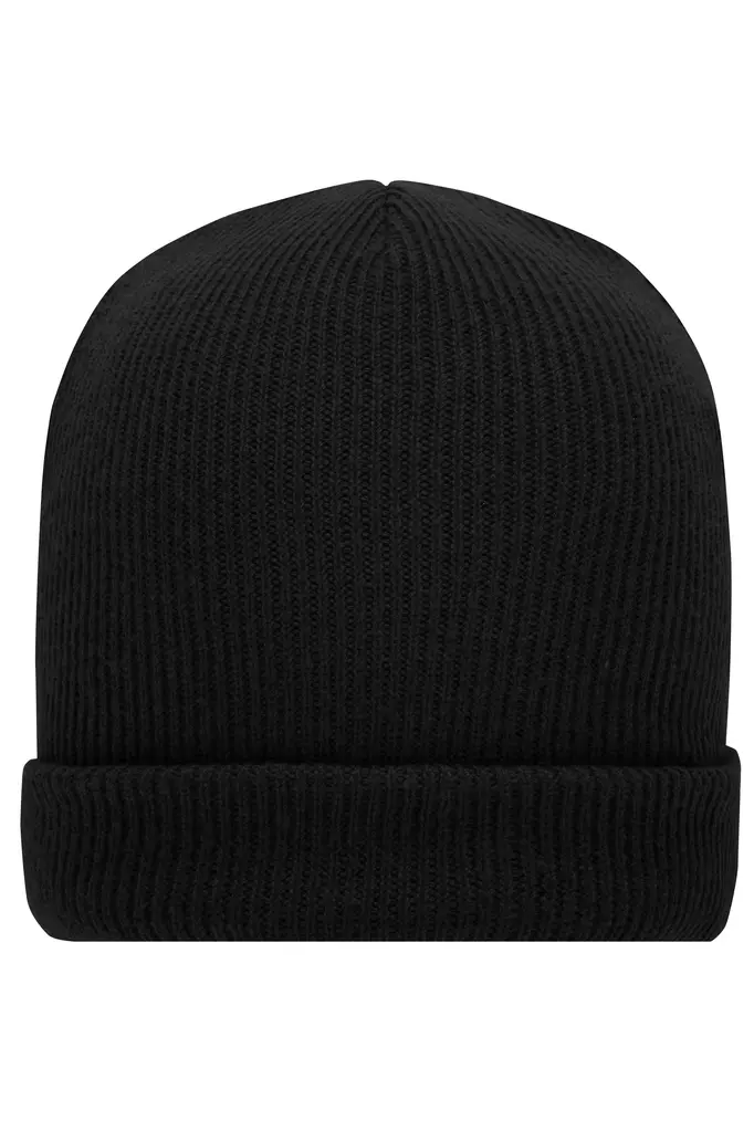 Pletena kapa MB7145 black one size-3
