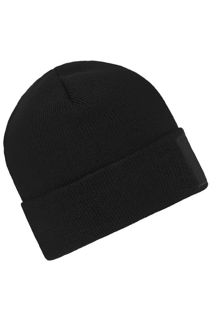 Pletena kapa MB7403 black one size-2