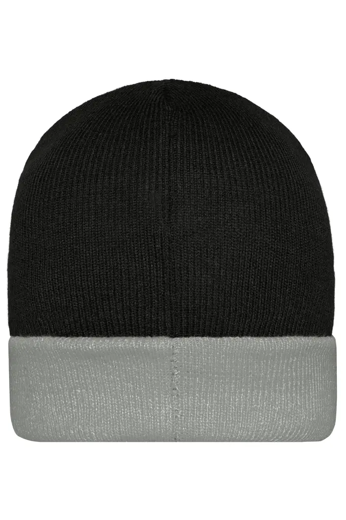 Pletena kapa MB7550 black/grey one size-3