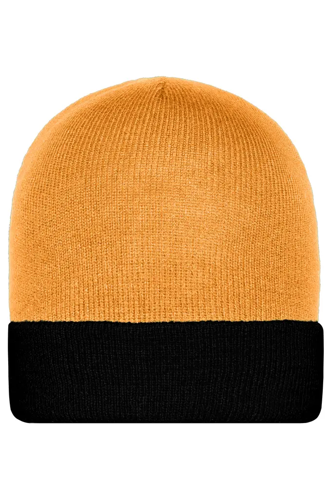 Pletena kapa MB7550 orange/black one size-0