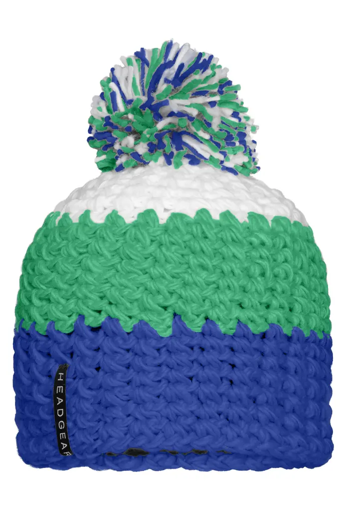 Zimska kapa MB7940 aqua/lime-green/white one size-0