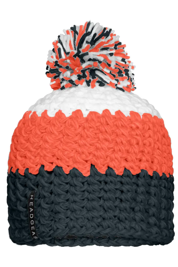 Zimska kapa MB7940 carbon/orange/white one size-0