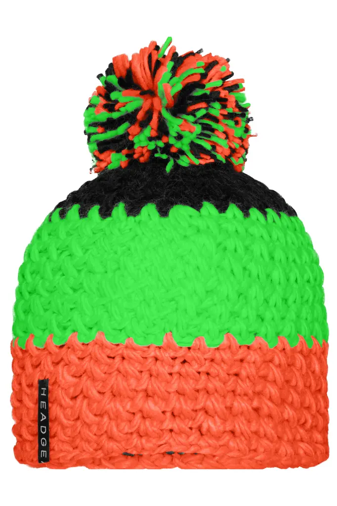 Zimska kapa MB7940 neon-orange/neon-green/black one size-0