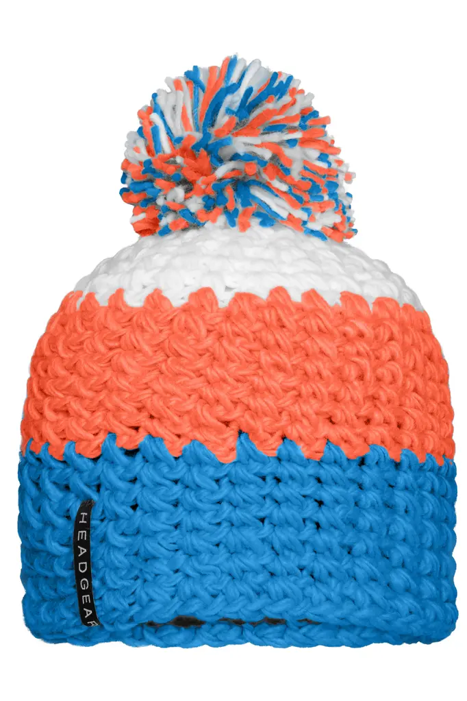 Zimska kapa MB7940 pacific/neon-orange/white one size-0