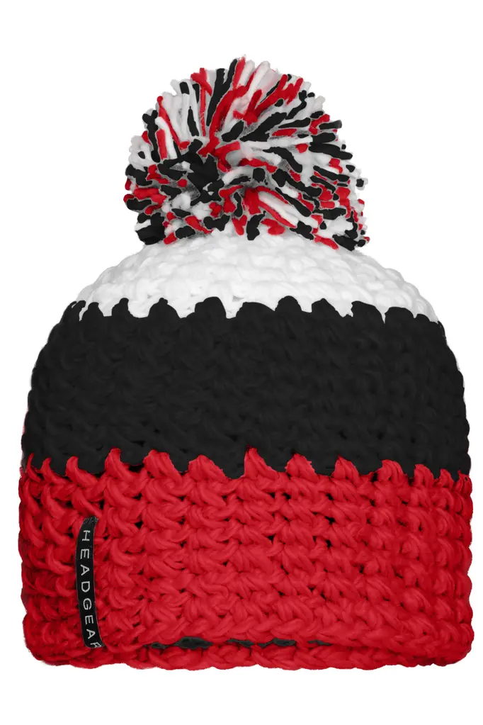 Zimska kapa MB7940 red/black/white one size-0