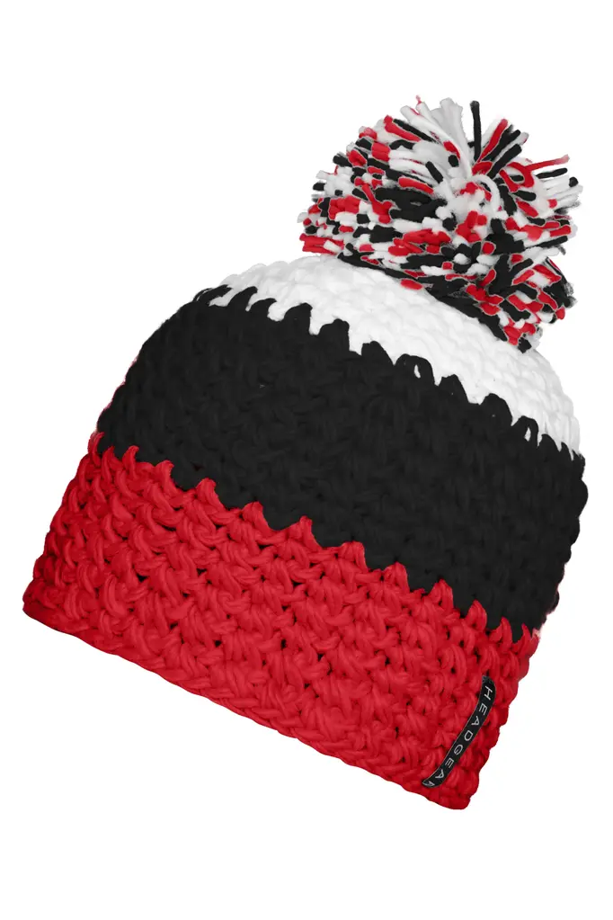 Zimska kapa MB7940 red/black/white one size-1