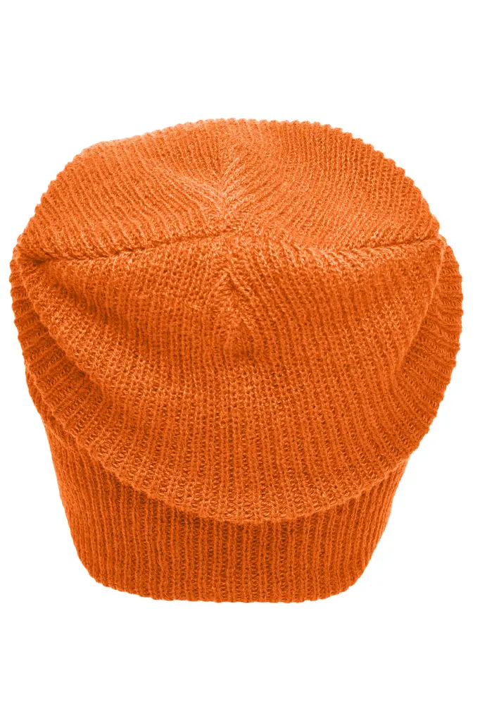 Pletena kapa MB7955 orange one size-7