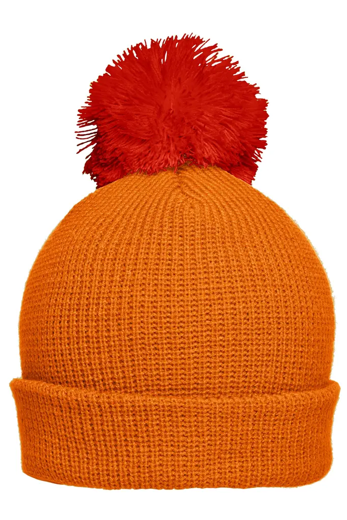 Pletena kapa MB7967 orange/rust one size-0