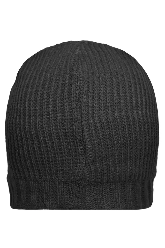 Pletena kapa MB7994 black one size-3