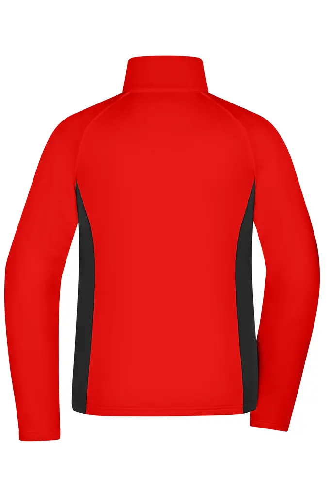 Ženski flis JN1859 red/black XS-7