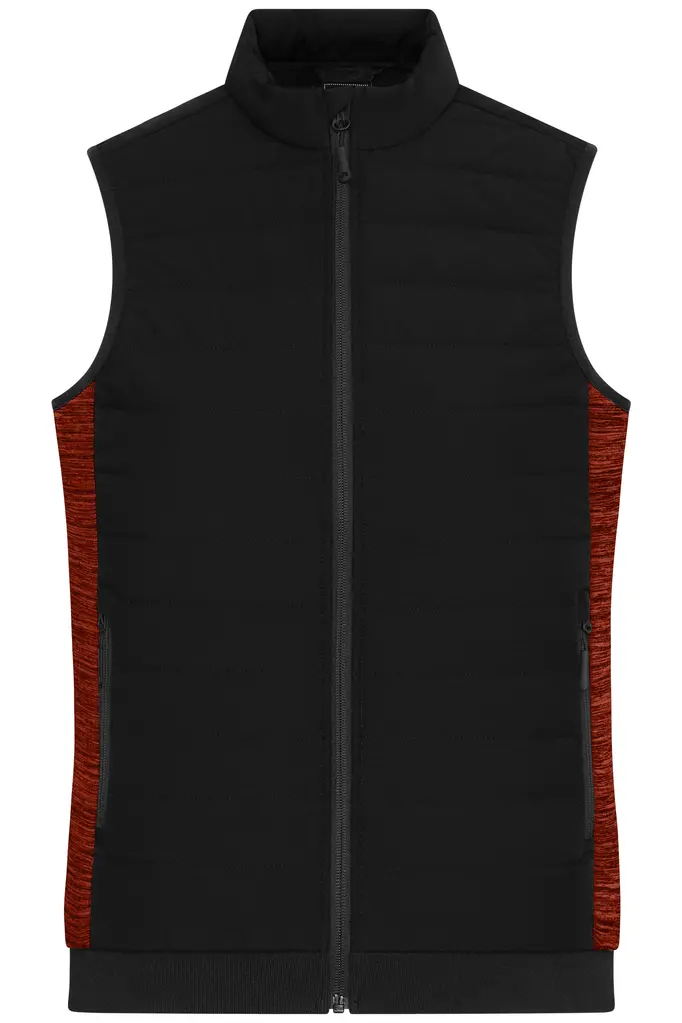 Ženski prsluk JN1863 black/red-melange XS-0