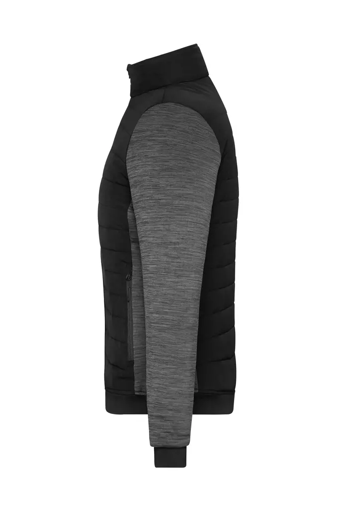 Ženska jakna JN1865 black/carbon-melange XS-4