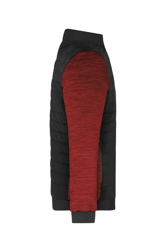 Muška jakna JN1866 black/red-melange XS-5