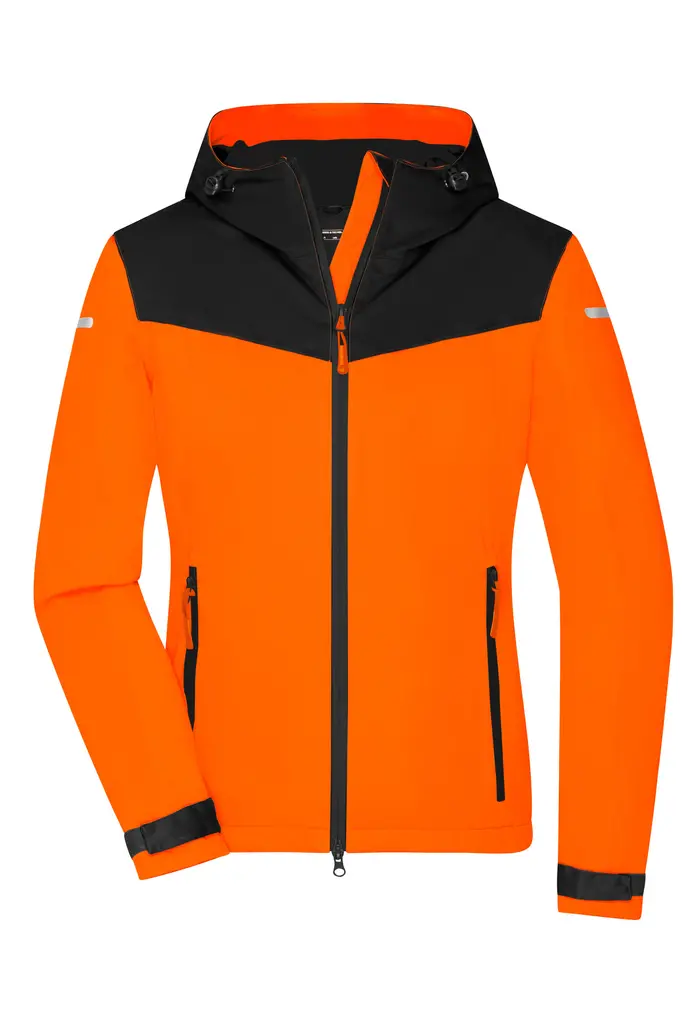 Ženska jakna JN1179 neon-orange/black XS-0