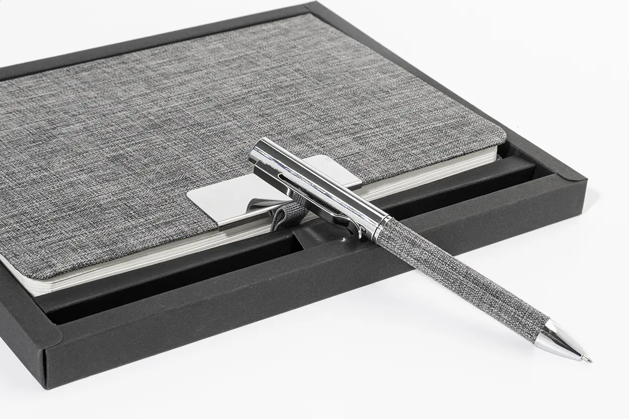 Set rokovnika Spinosa AP722698 grey 195×235×14 mm-8