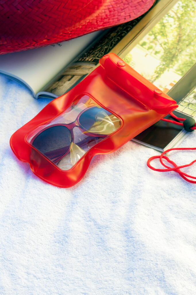 Vodootporna torbica za mobitel Chopy AP791973 red 130×245 mm-1