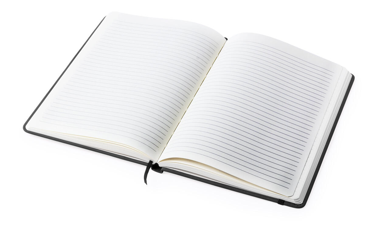 Rokovnik Nopuk Line A5 AP781195 black 147×210×15 mm-1